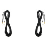 2pack Rp-sma Male To Female Wifi Antenna Adapter Cable