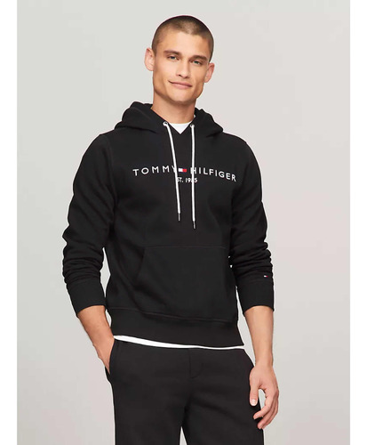 Buzo Tommy Hilfiger De Hombre Talle M Negro