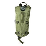 Mochila Camelback Hidratante Tactica Bolsa De Agua 3lt Verde