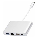 Adaptador Tipo C Hdmi Dex Usb Rj45 Macbook