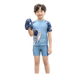 Conjunto De Bañador Y Camiseta Para Niños Cute Fashion Print