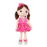 Muñeca De Peluche Bailarina Con Tutu Linda Cute