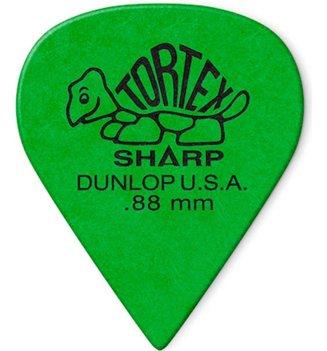 Pua Jim Dunlop 412r 0.88mm Tortex Sharp 0,88mm