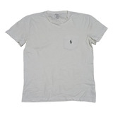 Playera Ralph Lauren Chico S Blanca 