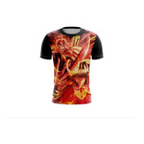 Playera Sublimada Kyojuro Rengoku Dragon Slayer Tallas Extra