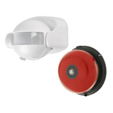 Sensor Detector Movimiento Exterior 180º+campana  Todo 220v 