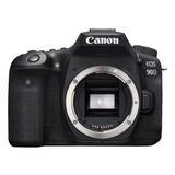 Camara Canon Eos 90d 3  Dslr Wifi Bluetooth Con Flash Negro