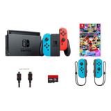 Kit De 6 Artículos De Nintendo Switch: Consola Nintendo