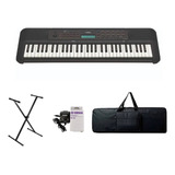 Organeta Yamaha Psr-e273 + Base X + Estuche Semiduro