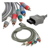 : Cable Av Video Componente Nintendo Wii / Wiiu : Bsg