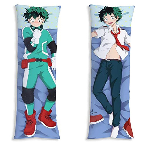 Funda De Almohada De Cuerpo De Anime Figuras Decorativa...