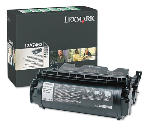 Toner Para Lexmark T630 632 634 Alta Calidad Bolsa De 1/2k