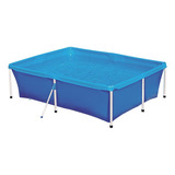 Piscina Retangular 2000 Litros Azul - Mor