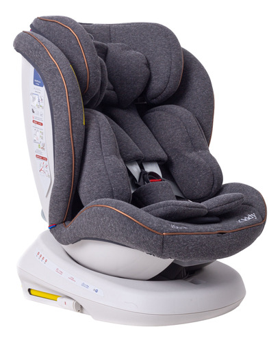 Butaca Silla Bebe  P/ Auto Kiddy Volta - Isofix - Giratoria