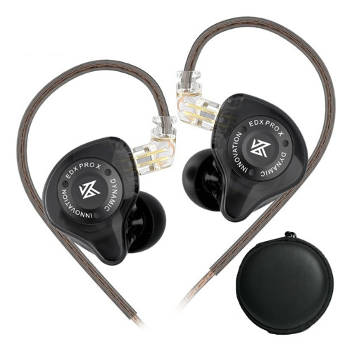 Audífonos In Ears Kz Edx Pro X No Mic Monitores In Ear Hifi