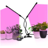 Luz Led Grow Indoor Para Cultivo Interior 2 Tubos Led