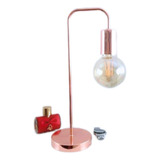  Velador Vintage Cobre/niquel Vintage Led