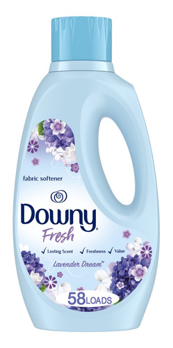 Suavizante Downy Fresh Lavanda Dream 1,48l - 58 Lavadas