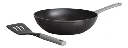 Panela Wok Cerâmica 28cm E Espátula 33cm - Jomafe Portugal