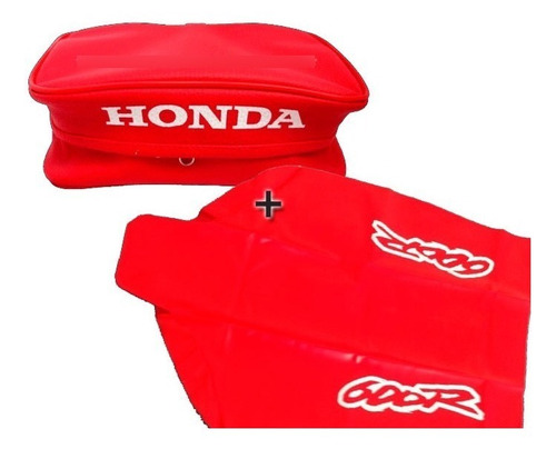 Funda Asiento Tapizado + Bolso Honda Xr 600r 1995 Replica