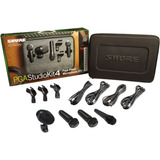 Shure Pga Studio Kit 4 Set De 4 Micrófonos Para Batería