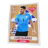 Figurinha Extra Luis Suárez Bronze Copa 2022 Rara Legend