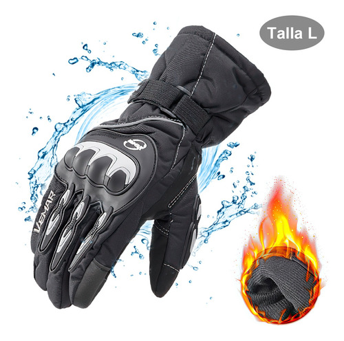 Guantes Proteccion Gruesos Pantalla Táctil Dedo Motocicleta 