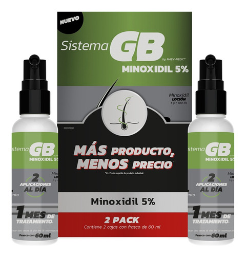 Sistema Gb 2 Pack Solución Basic 60 Ml