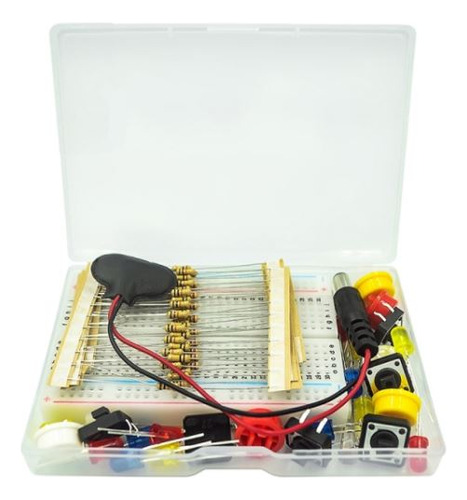 Mini Kit Electrónica Básica Para Arduino Y Raspberry Pi