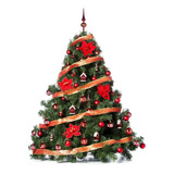 Arbol Navidad Patagonia Xl 1.50mt Deco Rojo Cybermonday