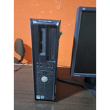 Pc Dell Optiplex 755 Core2 Dúo 4 Ram Hd 1tera Moni17 Wifi