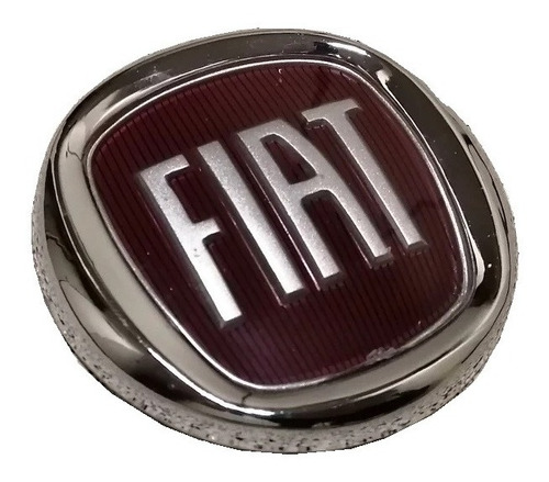 Insignia Emblema Fiat Rojo 95mm Grande Punto 500 Linea Uno