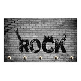 Porta Chaves Decorativo Bar Salas Churrasco Bandas Rock T01