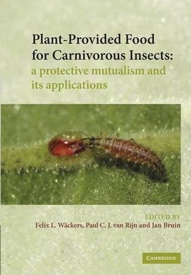 Libro Plant-provided Food For Carnivorous Insects : A Pro...