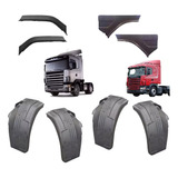 Paralamas Cabine P/ Scania S4 T/r 114/124 Completo + Moldura