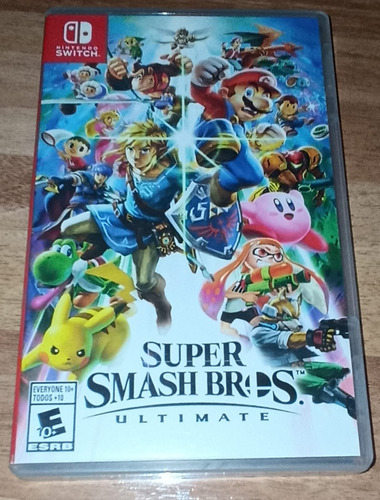 Juego Nintendo Switch Super Smash Bros Ultimate