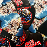 20 Palhetas Banda Iron Maiden Para Violão Ukulele Guitarra