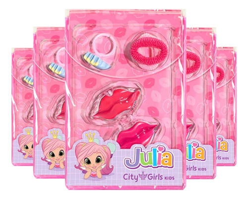 12 Kit Bolsinha E Acessorio Cgk045 City Girl Kids Atacado 