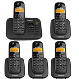Kit Telefone Secretária Eletrônica Ts 3130 + 4 Ts 3111 C/nf