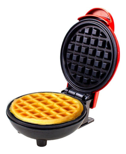 Maquina De Waffle Grill Antiaderente Mini 110v Inoxidável