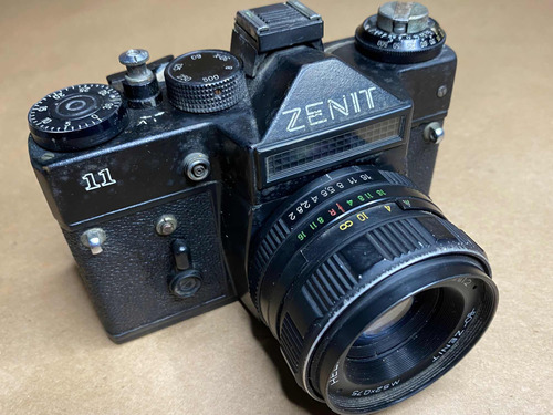 Aparelho Fotográfico Camera Zenit 11 Ussr Rússia Soviético