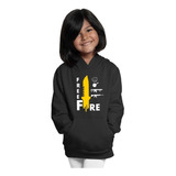 Sudadera Infantil De Logo Free Fire Simbolos De Gamers