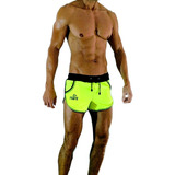 Id472 Mini Short Tipo Sunga Hartl Casual Sport Náutico