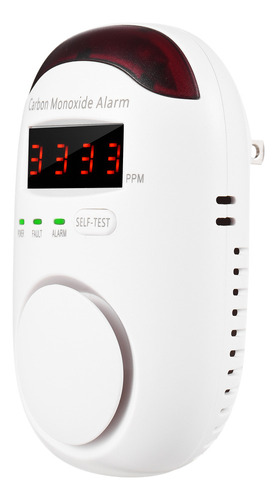 Alarma De Gas Home Carbon Co Display Plug-in Kitchen