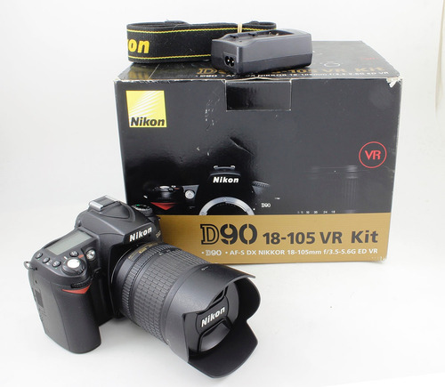 Nikon D90 Con 18-105 Vr Impecable