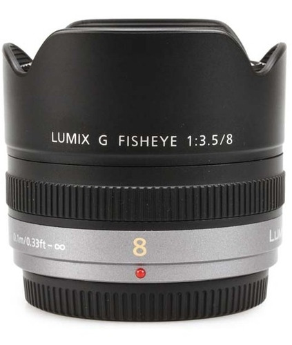 Objetiva Panasonic Lumix G 8mm F3.5 Fisheye (mft)