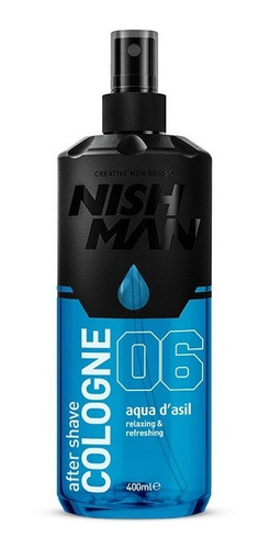 Nishman - Colonia After Shave N°06 Aqua Asil 400 Ml