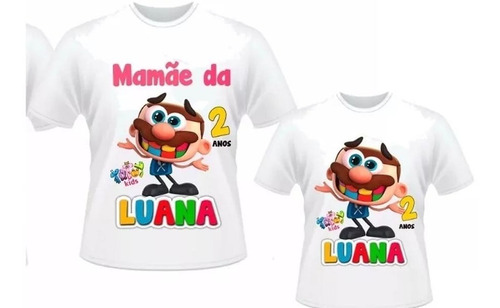 Kit 2 Camisetas José Comilão Personalizada 
