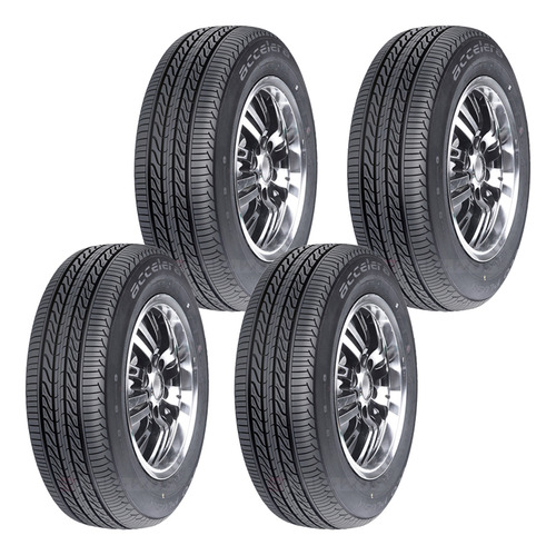 Paquete De 4 Llantas 185/70 R14 Accelera Eco Plush 88h