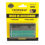 Juego Puntas O Brocas Diamantadas Para Dremel 20 Piezas